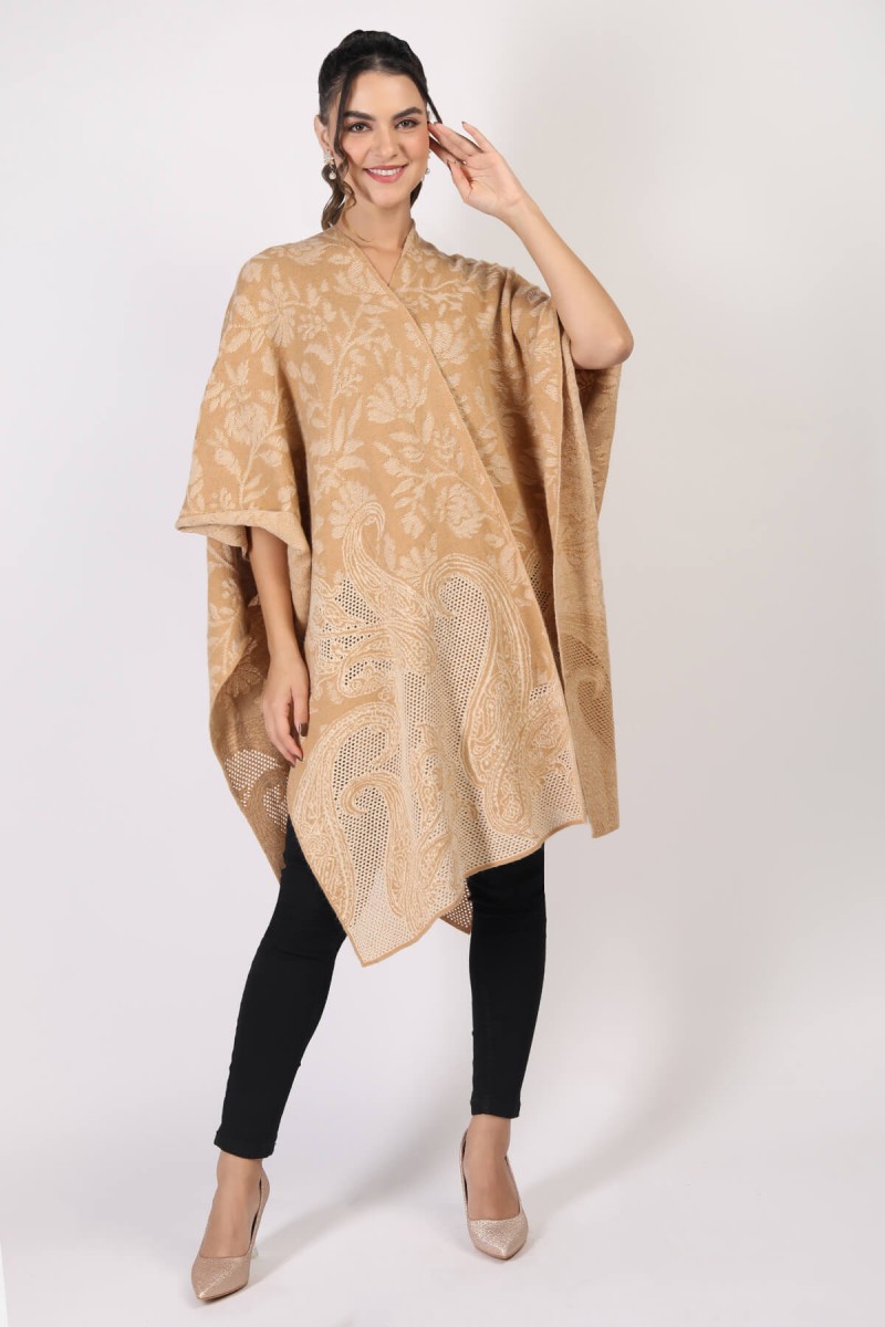 POINTELLE PAISLEY CAPE 